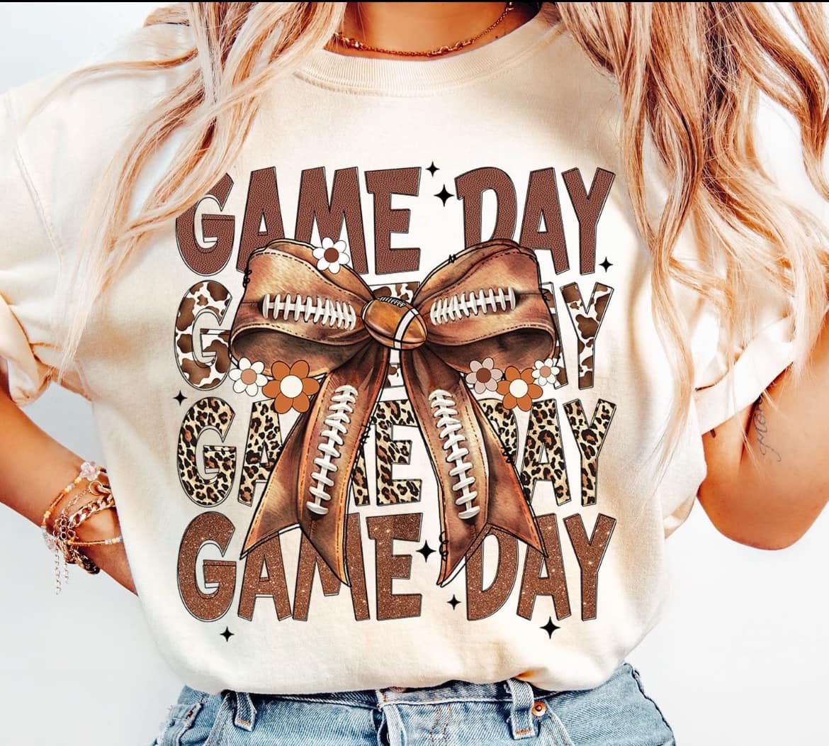 Game Day Bow T-Shirt