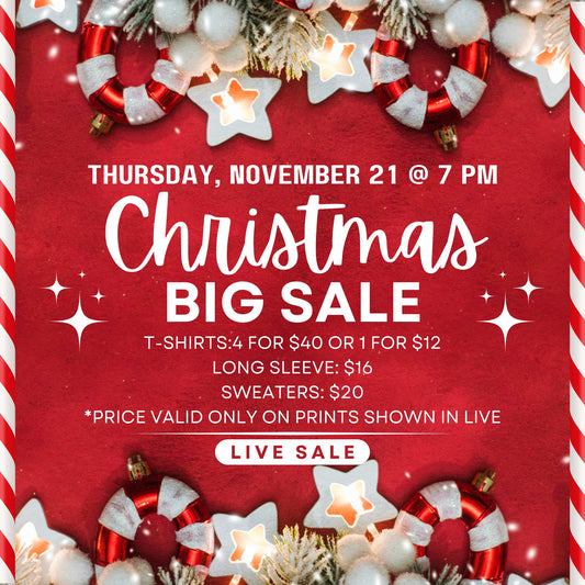 Christmas Sale Long Sleeve
