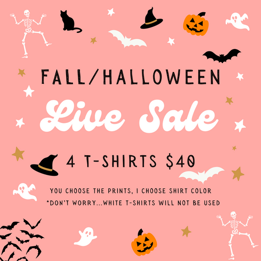 FALL LIVE SALE